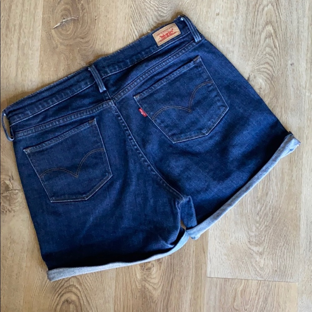 Mid Rise Denim Shorts // Levi’s - Picture 3 of 6
